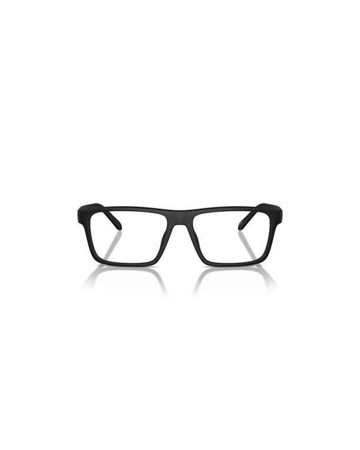 Arnette Black 53Mm Square Optical Glasses for men