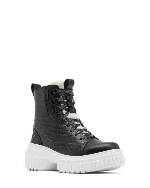 Sorel Black Ona Ave Lux Waterproof Boot