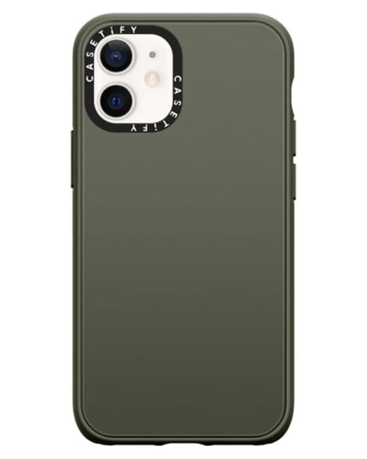 Casetify Green Solid Impact Iphone 12 Mini Case