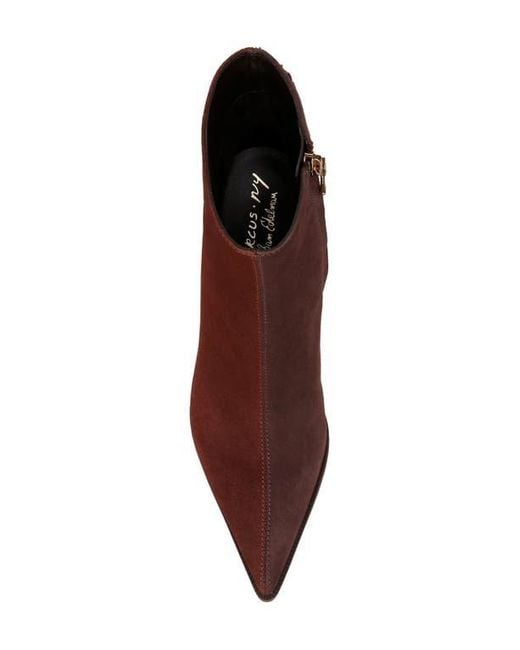 Circus by Sam Edelman Brown Yuki Pointy Toe Bootie