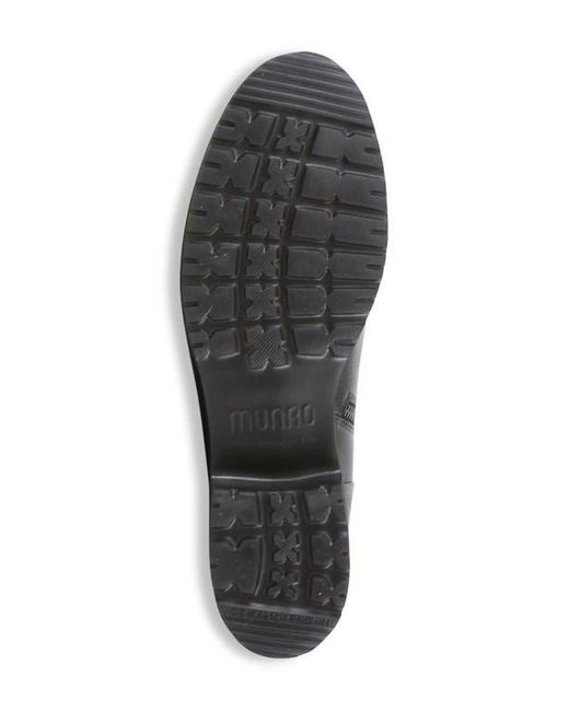Munro Black Hartley Combat Boot