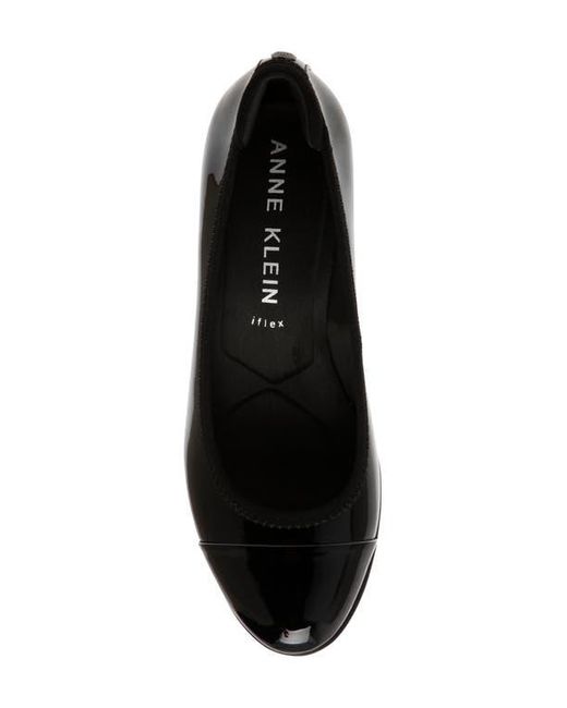 Anne Klein Black Taite Wedge Pump