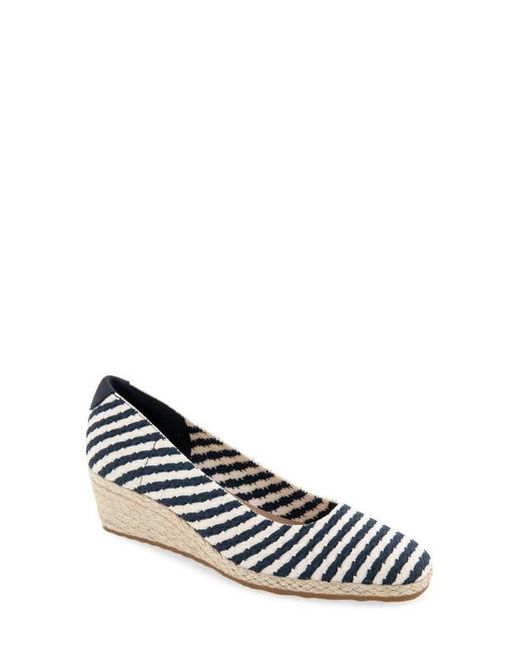 Aerosoles Blue Roma Wedge Pump