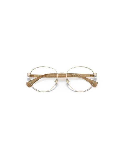 Ralph Metallic 51Mm Round Optical Glasses