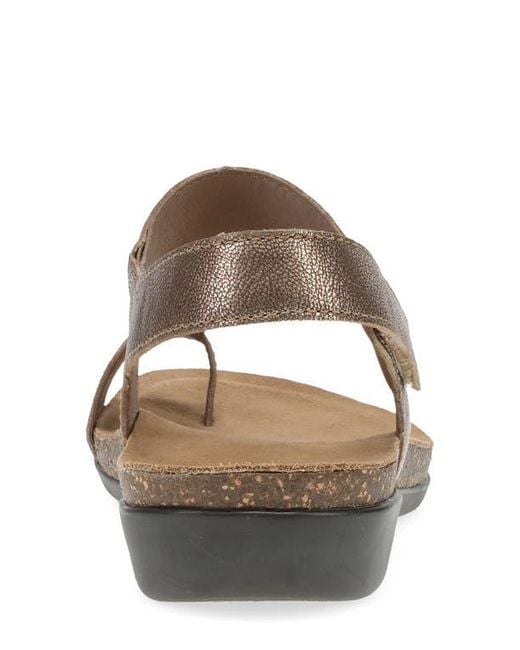 Dansko Brown Reece Sandal