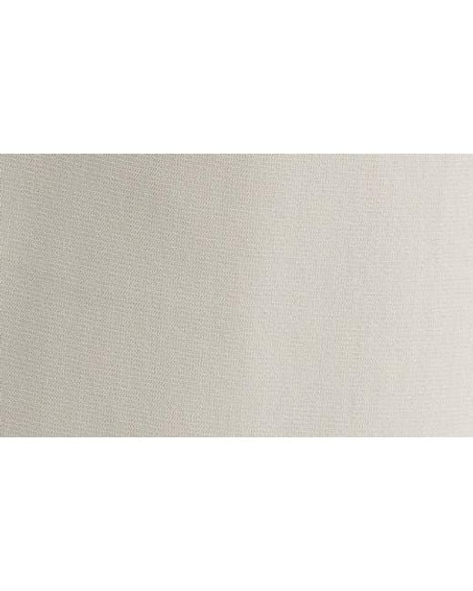 Zella White Driver Slim Fit Five Pocket Pants for men