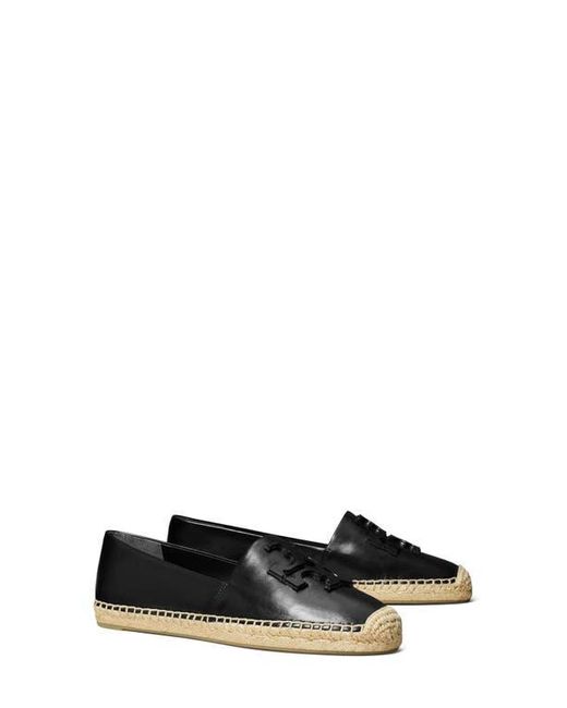 Tory Burch Black Ines Espadrille Flat