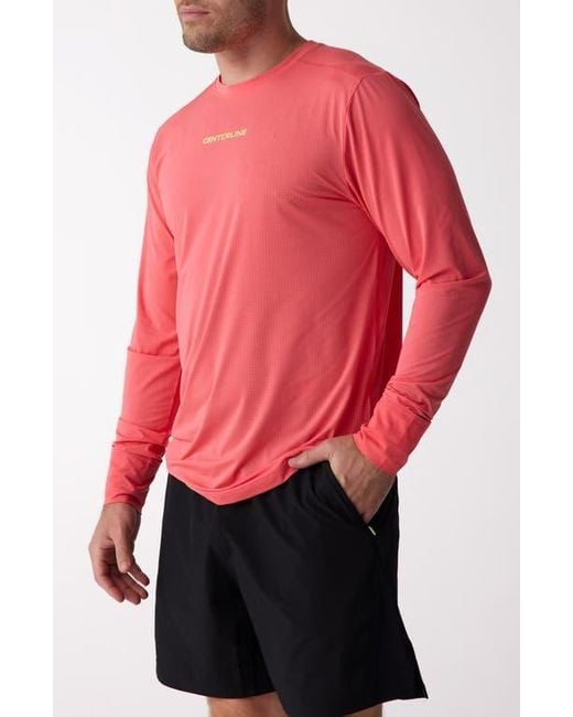 Centerline Athletics Red Airlite Long Sleeve for men