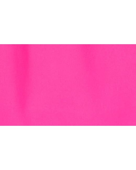 Chaus Pink Print Flutter Sleeve Blouse