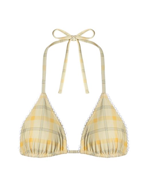 Oddli Yellow Bikini Top
