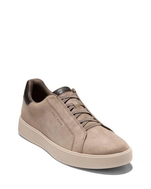 Cole Haan Brown Grandpro Luxe Slip-On Sneaker for men