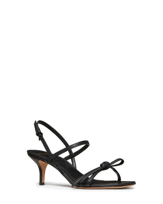 Kate Spade Black Loop Ankle Strap Sandal