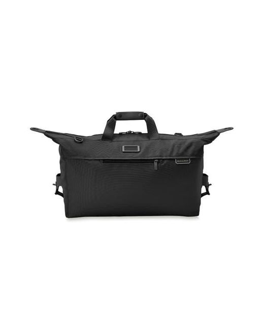 Briggs & Riley Black Baseline Weekend Duffle Bag for men
