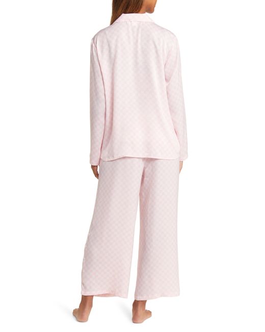 BP. Pink Satin Pajama Set
