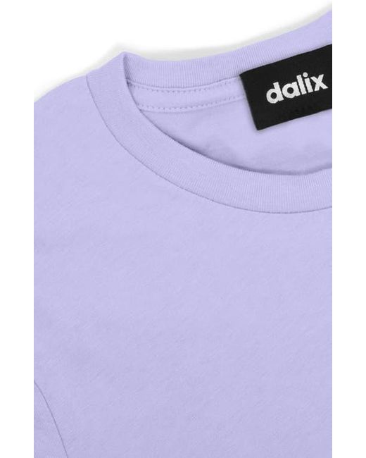 Alix Purple Astronaut Jersey Relaxed Tee