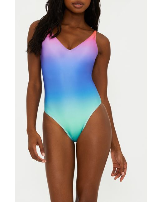 Beach Riot Blue Reese One-piece Swimsuit
