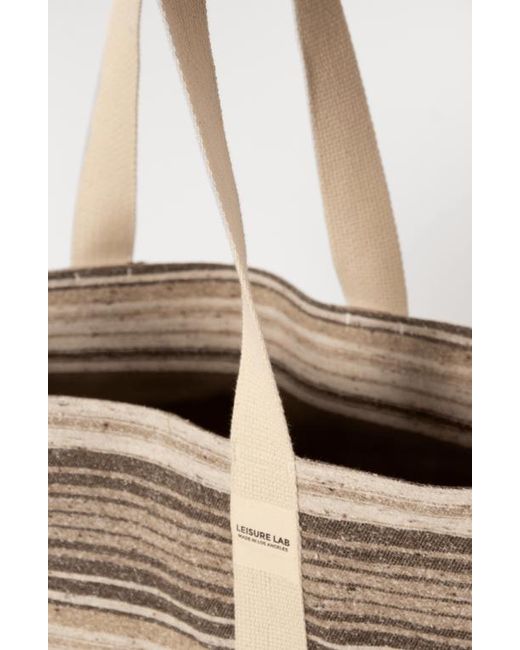 LEISURE LAB Natural Tote