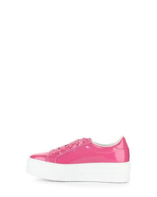 Bos. & Co. Pink Maya Platform Sneaker
