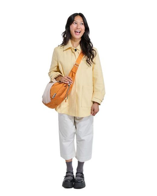 BABOON TO THE MOON White Crescent Crossbody Big 8L