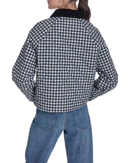 Levi's Blue Quilted Barn Jacket