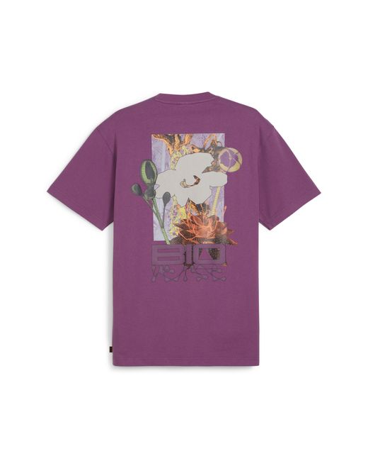 PUMA Purple X P. A.m. Graphic T-shirt for men