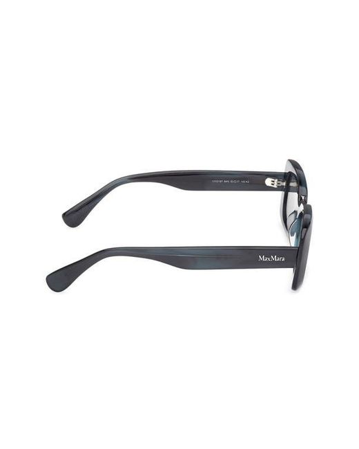 Max Mara Multicolor 53Mm Rectangular Sunglasses