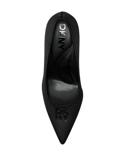 DKNY Black Carey Pointed Toe Pump