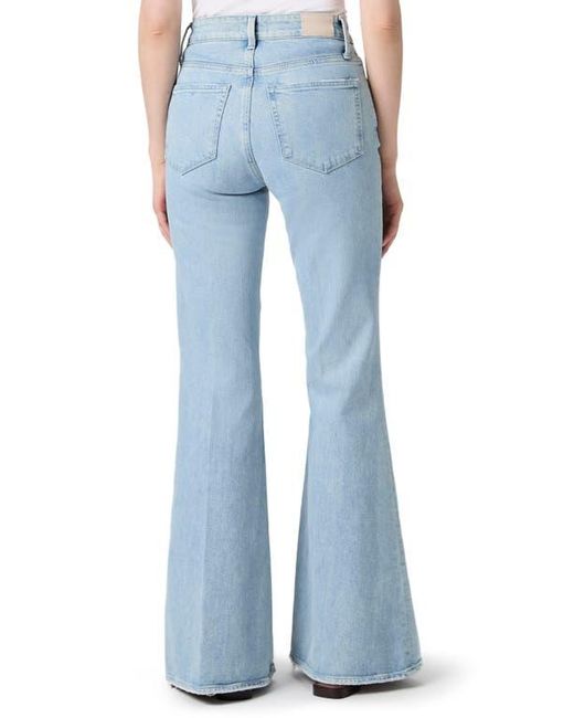 PAIGE Blue Marlow Reverse Seame Flare Trouser Jeans