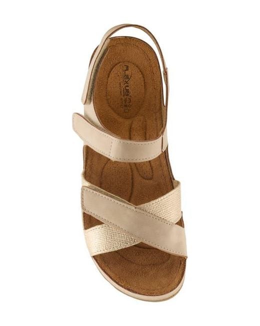 Flexus by Spring Step Metallic Orwell Sandal