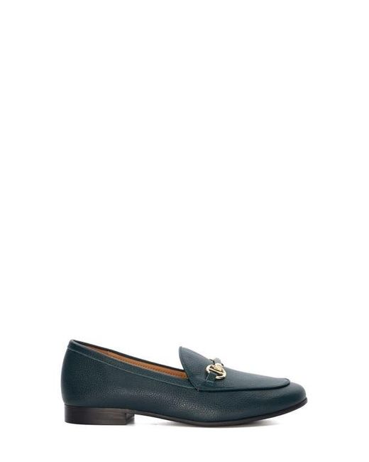 Dune Blue Grandeur Bit Loafer
