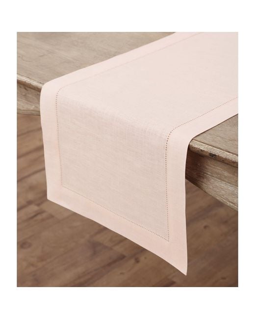 Solino Home Natural Linen Table Runner