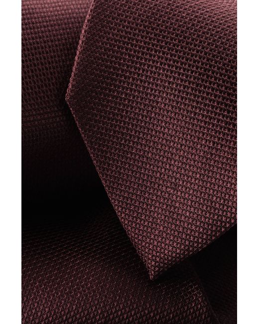 Charles Tyrwhitt Purple Silk Stain Resistant Tie for men