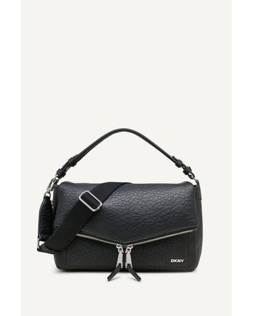 DKNY Black Taryn Messenger