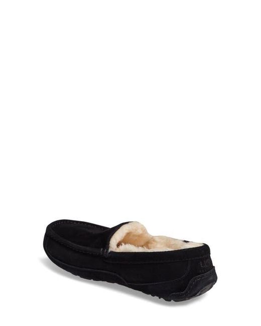 Ugg Black ugg(r) Ascot Leather Slipper for men