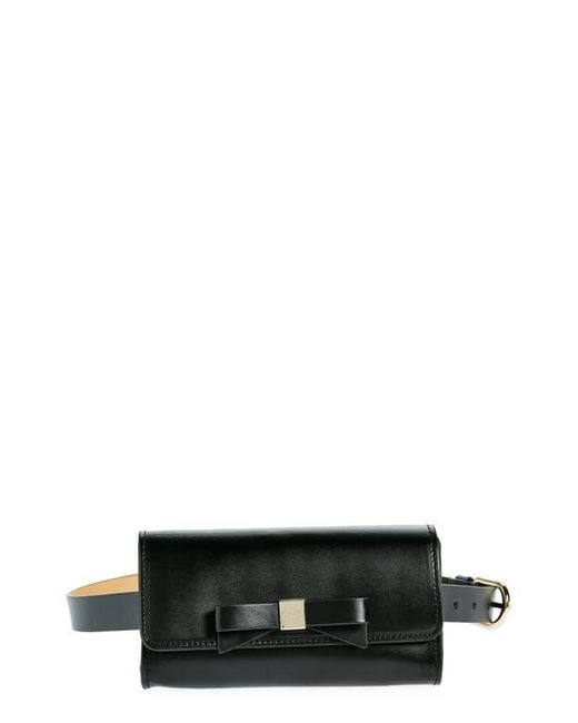 Kate Spade Bow Belt Bag in Black Lyst