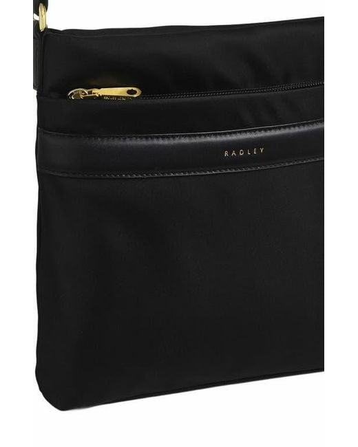 Radley Black Holland Park Ziptop Crossbody Bag
