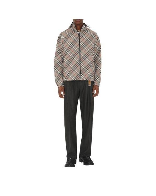 Burberry Multicolor Reversible Check Jacket for men