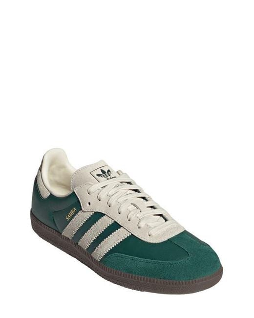Adidas Green Samba Og Sneaker