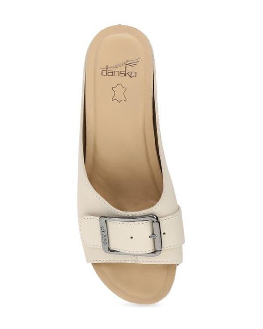 Dansko Multicolor Adeline Platform Wedge Slide Sandal