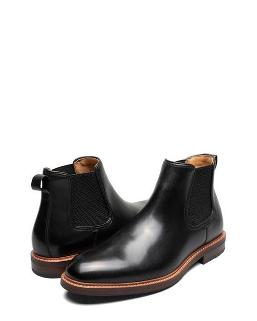Florsheim Black Anthem Plain Toe Chelsea Boot for men