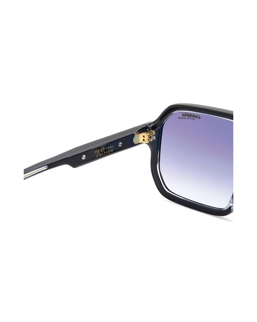 Carrera Purple Victory 60mm Gradient Square Sunglasses