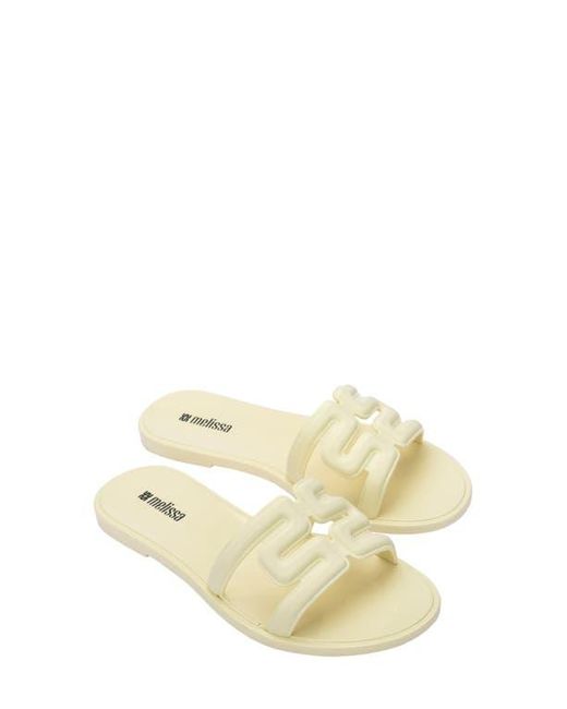 Melissa Yellow M Slide Sandal