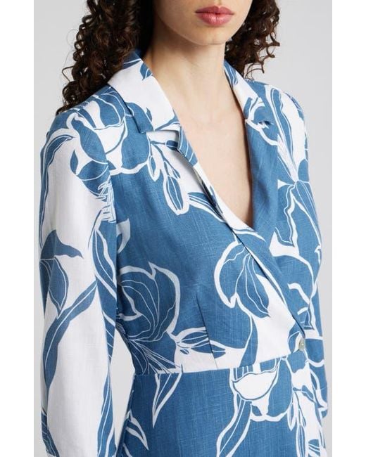 Cece Women's Blue Floral Faux Wrap Maxi Dress - web.rendeth15.com Cece Women's Blue Floral Faux Wrap Maxi Dress - web.rendeth15.com