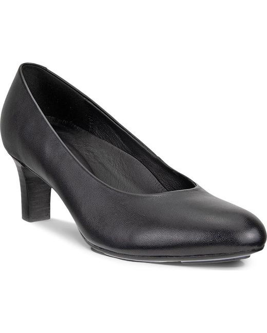 Ecco Black Elevate 55 Pump