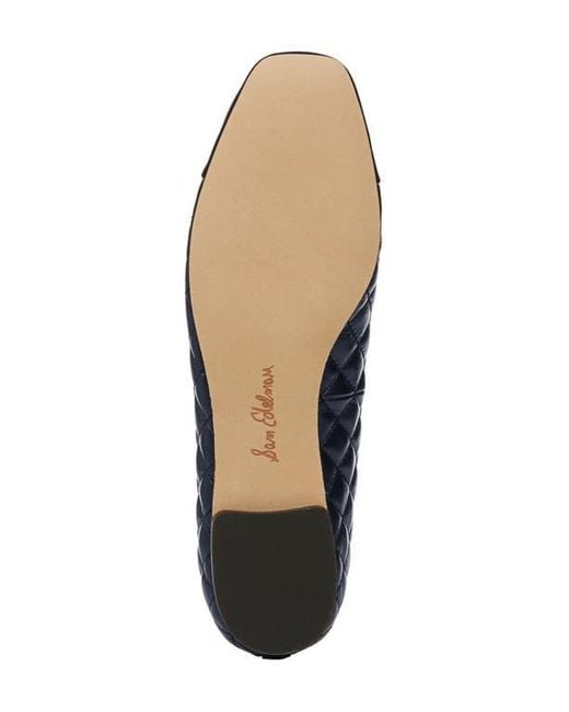 Sam Edelman Blue Marilyn Cap Toe Ballet Flat