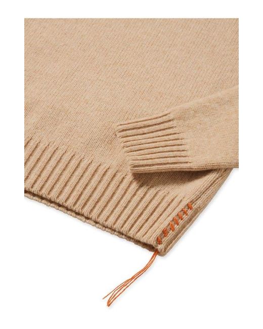 Fortela Natural Andrew Merino Wool High Neck Sweater for men