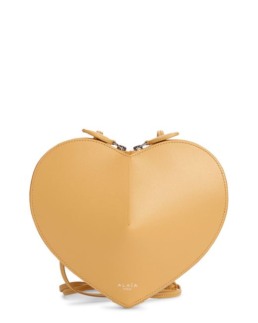 Alaïa Orange 'le Coeur' Shoulder Bag,