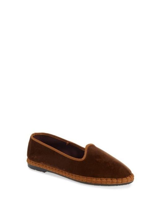 Flabelus Brown Elinor Flat