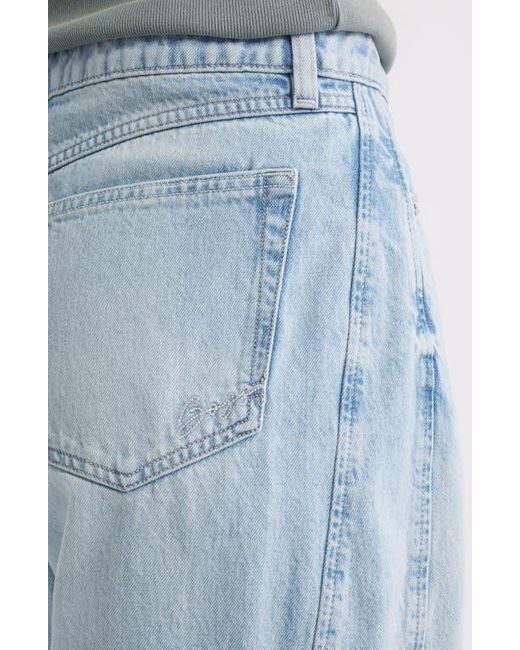 Boss Blue High Waist Balloon Leg Jeans