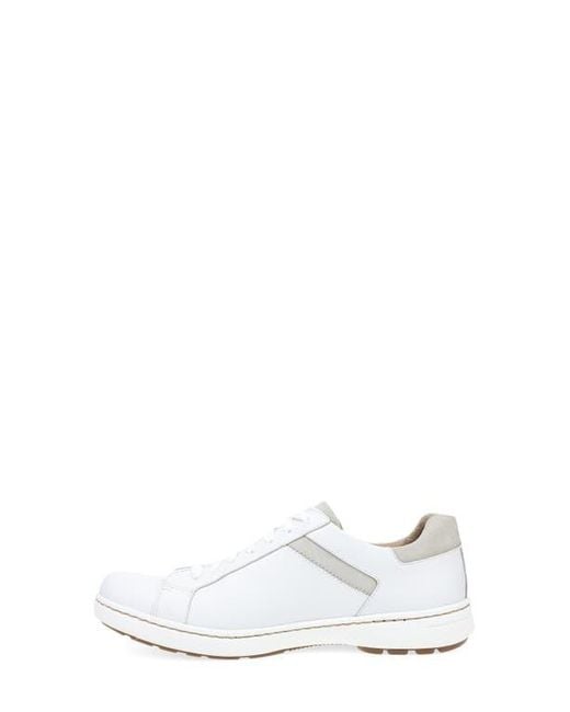 Dansko White Trevor Sneaker for men